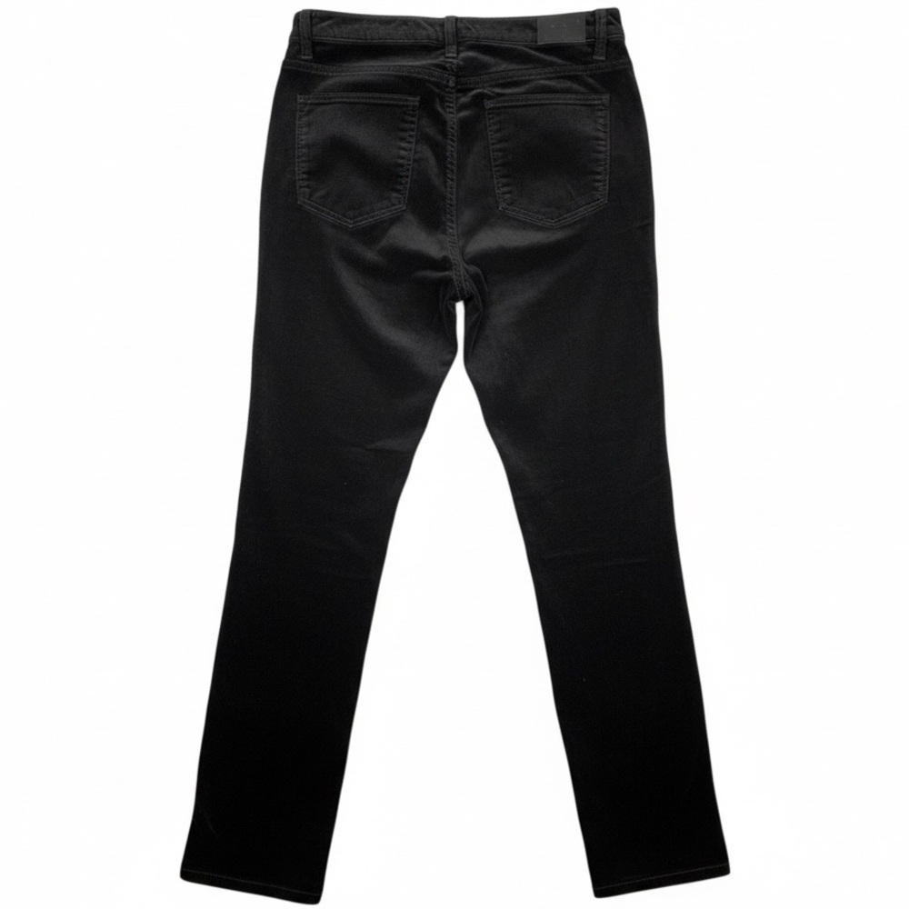 Talbots Women’s Black Velveteen Straight Leg Pants | Size 8 - Picture 4 of 9